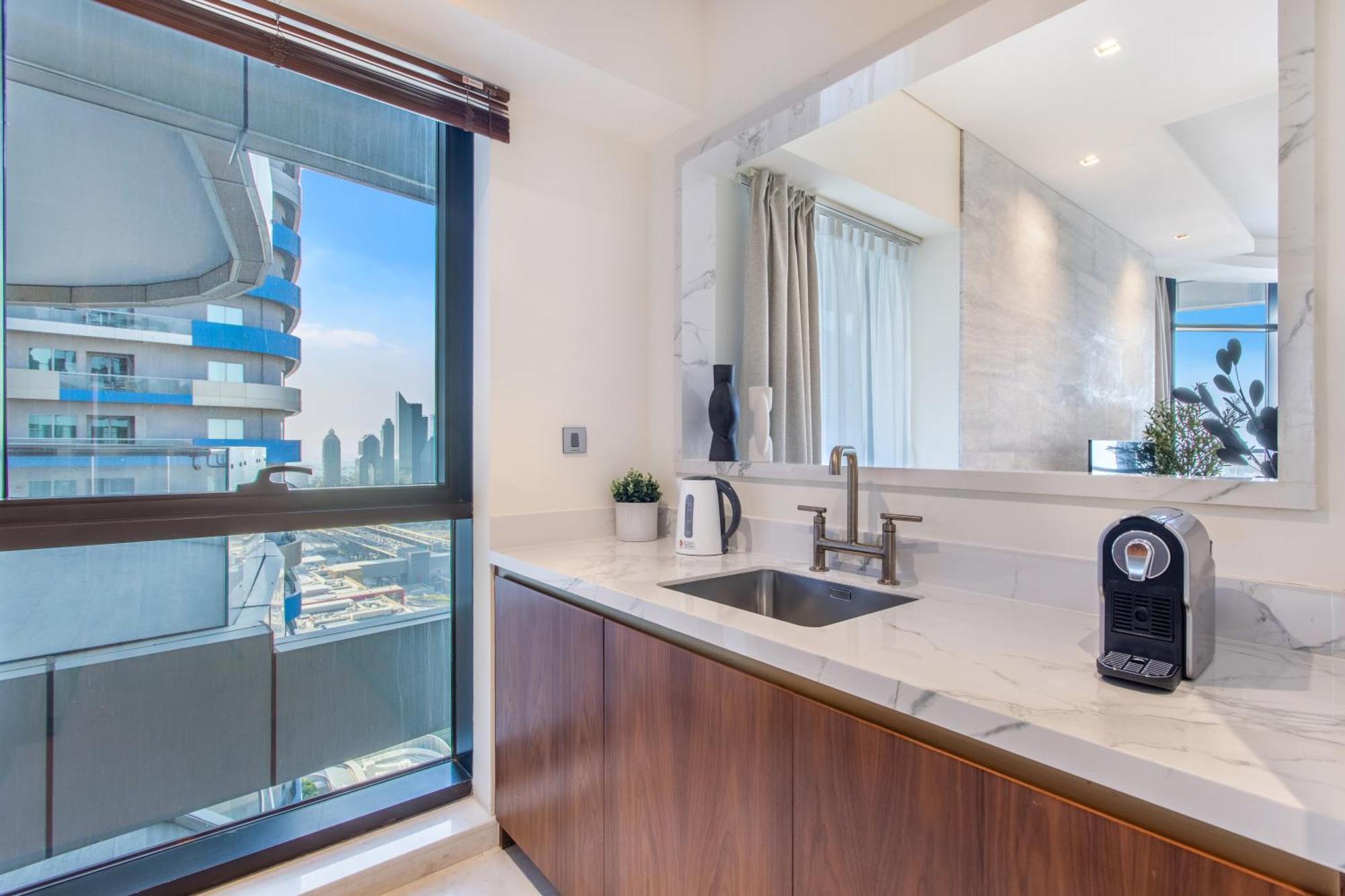 Modern Comfort1br Rp Heights 5-min Mall Apartment